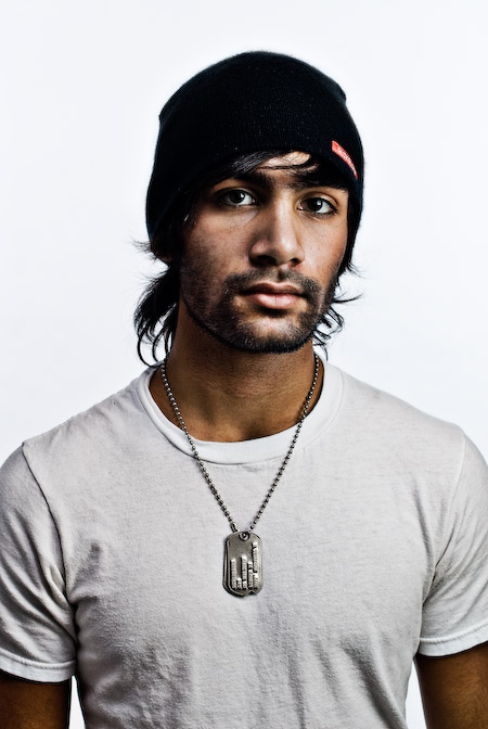 Portrait of Justin Nambiar by Jay Watson.