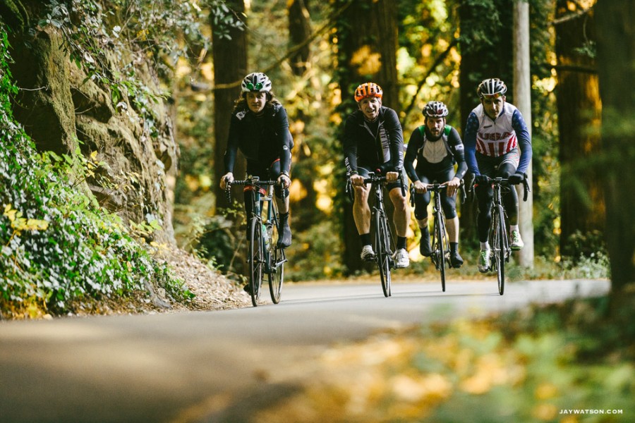 Going Up Old La Honda. "Ride In The Redwoods" | Canadian Cycling Magazine 