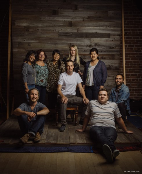 Group photo of the crew at Sintak Studios. San Francisco, CA