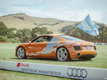 Audi R8. SF International Polo Classic at Cerro Pampa Polo Fields.  Petaluma, CA