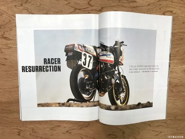 Tearsheet. Thad Wolff's Suzuki GS1000 motorcycle | Motorcyclist Magazine