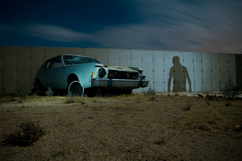 Night photo from the Mojave Desert by Jay Watson. 