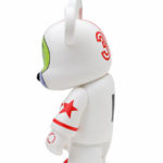 Vinyl toy Nervous Cosmonaut designed by Frank Kozik