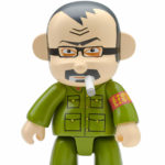 Product shot of vinyl toy Kozik Que designed by Frank Kozik