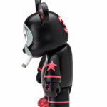 Product photography of vinyl toy Nervous Cosmonaut designed by Frank Kozik.