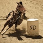 Barrel Racer Driscoll Ranch Rodeo. La Honda, CA