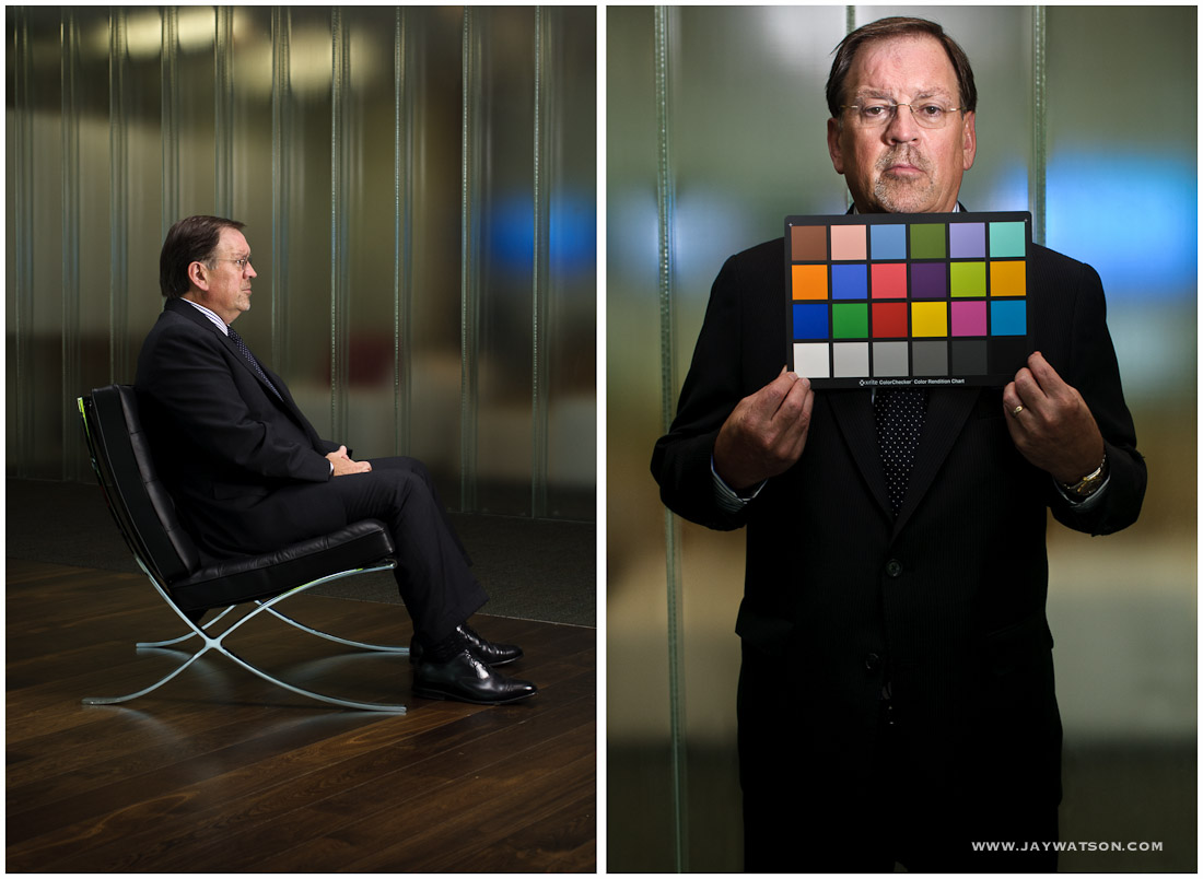 Editorial Portrait Gary Elliott. Cupertino, CA | ANA Magazine