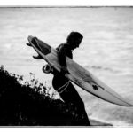 surfer at Waddell Creek