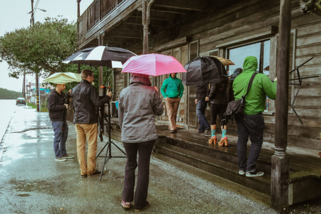 behind the scenes Moss Landing BTS | Socksmith by Judi Oyama