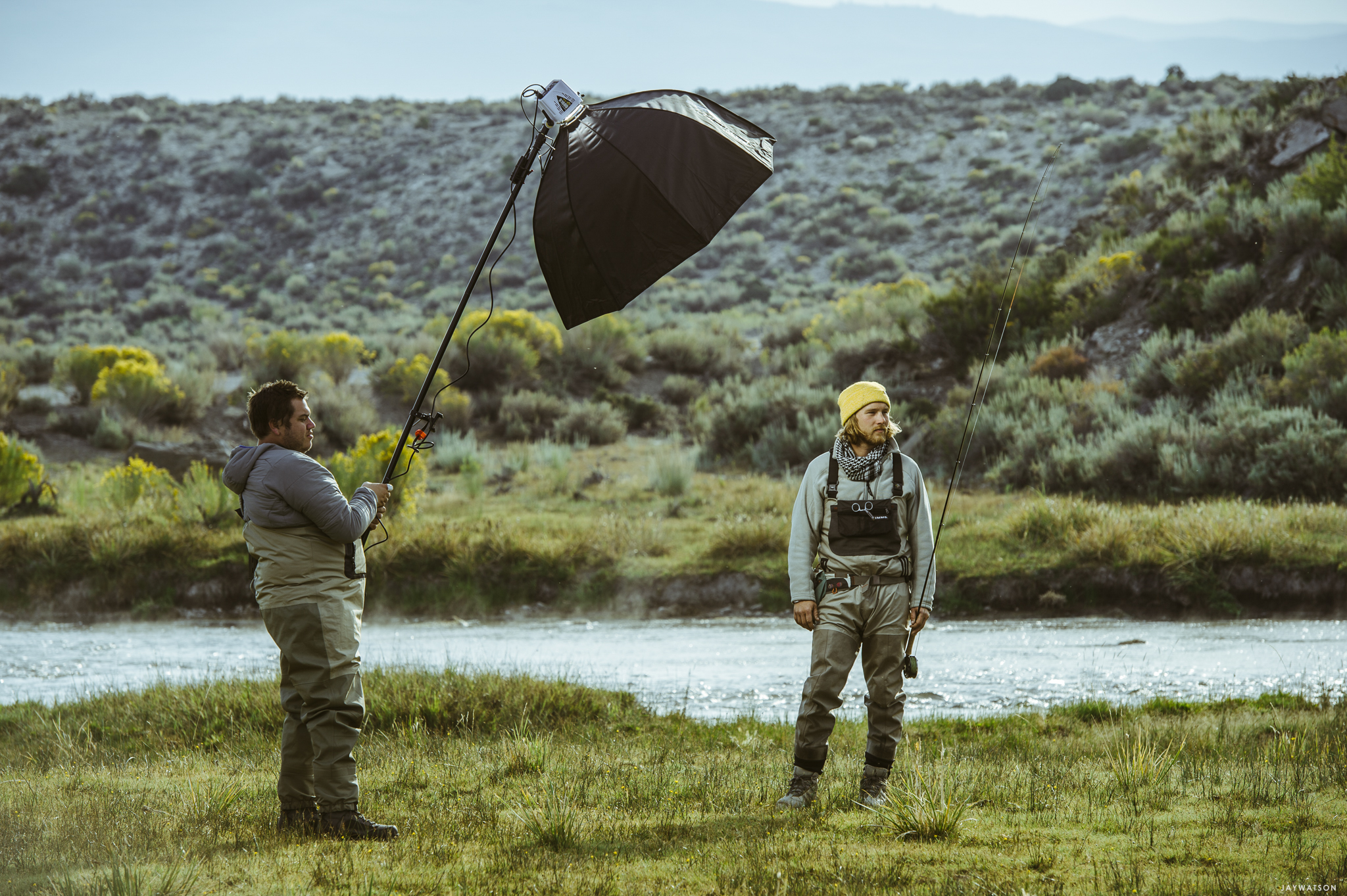 Outdoors Fly Fishing Adventure Shoot at Mammoth Lakes, CA