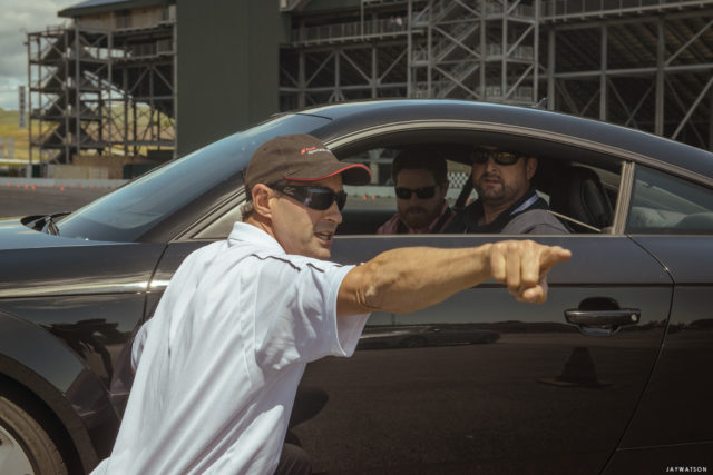 Driving instructor Andrew Shoen