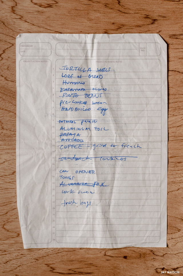 grocerry list